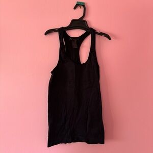 Women's Black Racerback Tank Top